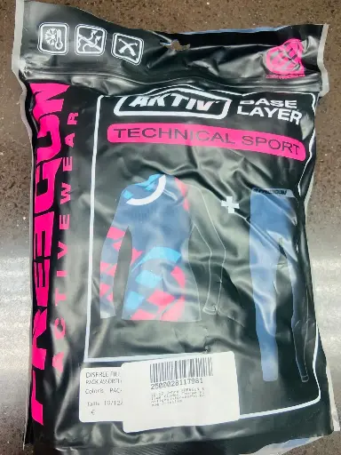 Ropa Interior Térmica -FREEGUN Niña